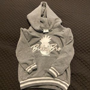 BinkyBro Gray Kids Hoodie